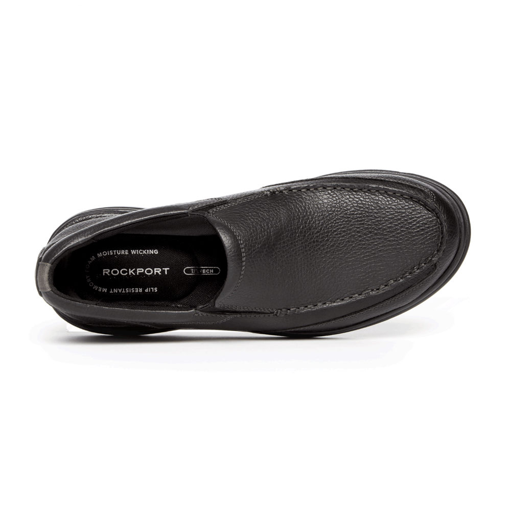 Slip-Ons Rockport Hombre Mexico - Prowalker Eureka Plus Negros - ADTOV4683